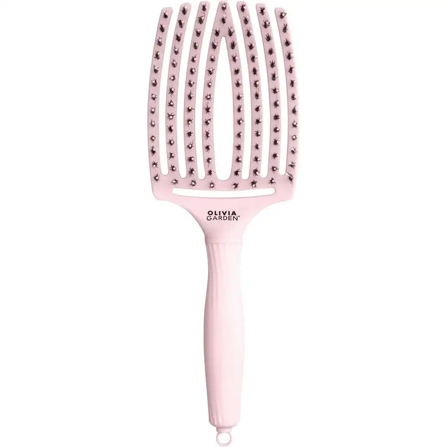 FINGERBRUSH Finger Pastel Pink L Cepillo plano 1 unidades - Olivia Garden - Comparador de precios