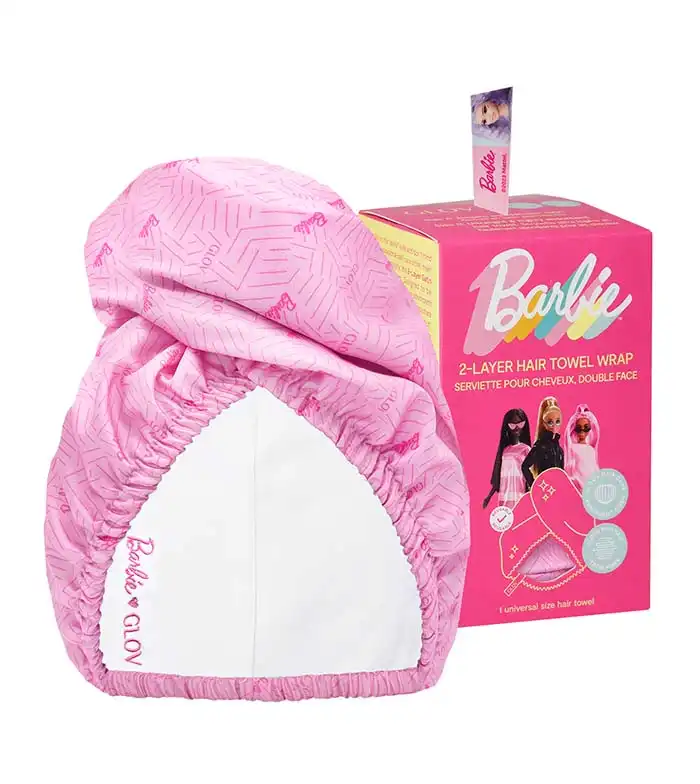 GLOV - *Barbie* - Toalla turbante de satén y tela - ZigZak - Glov - Comparador de precios