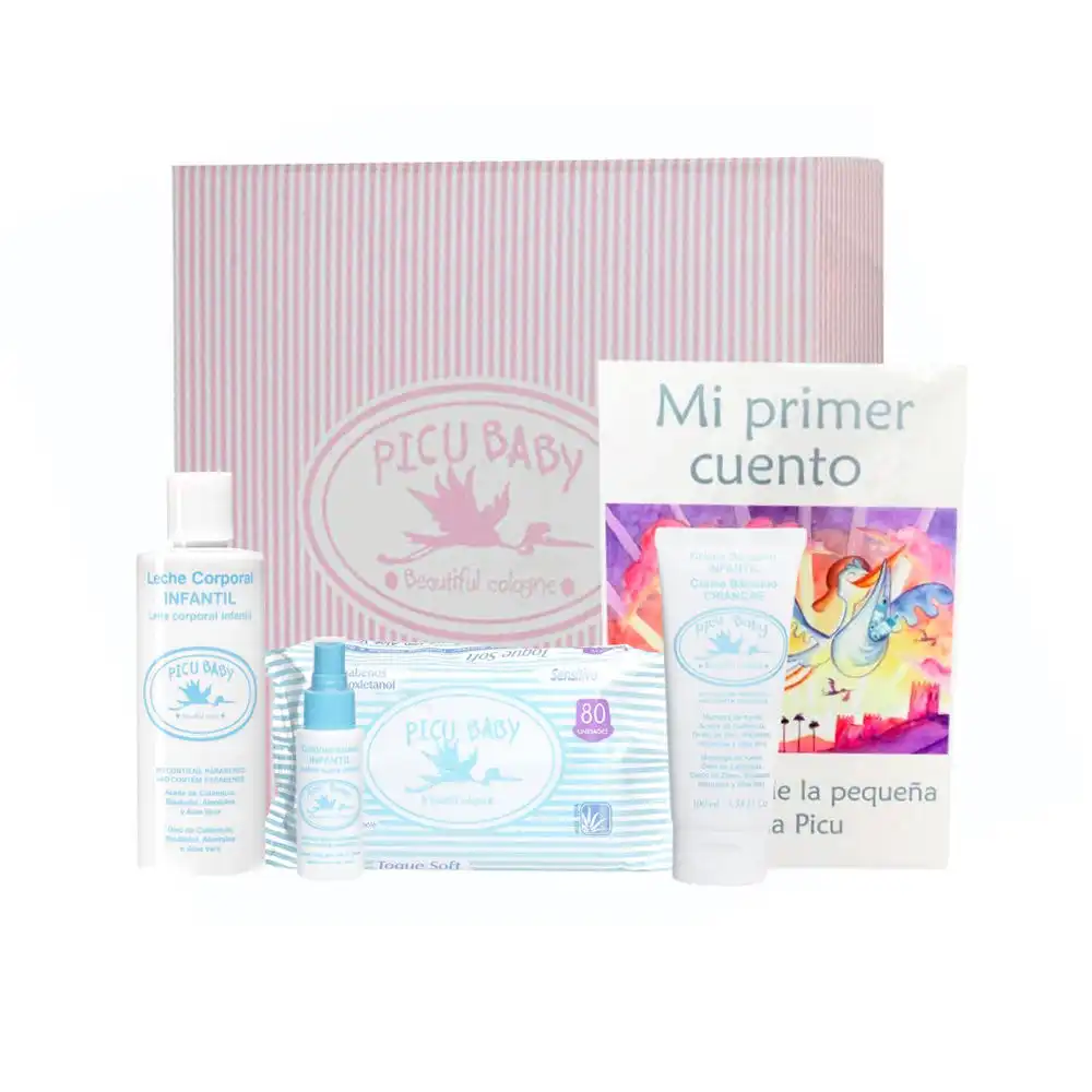 Infantil Caja Rayas Rosa New lote 5 pz - Picu Baby - Comparador de precios