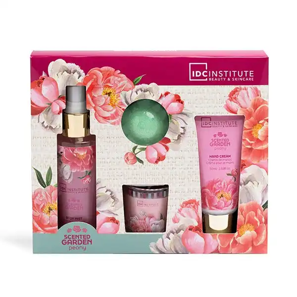 Kit Baño Scented Garden Peony - IDC INSTITUTE - Comparador de precios