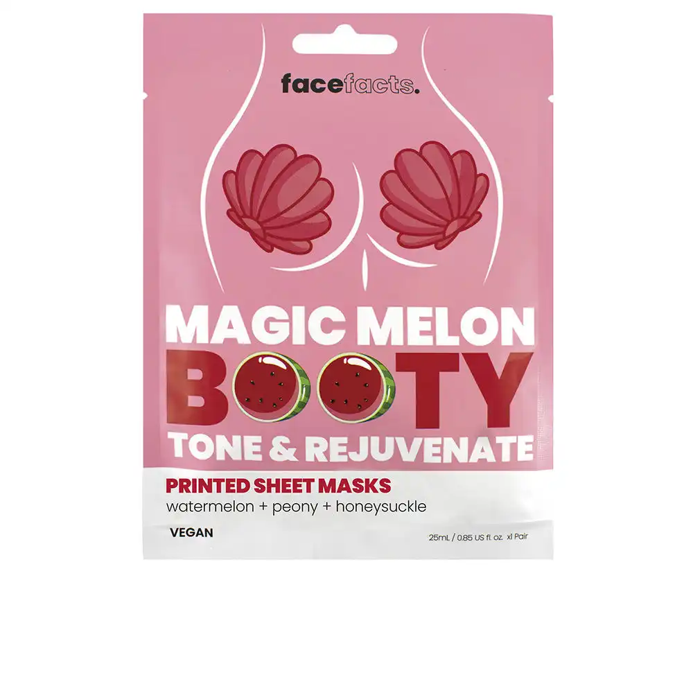 Magic Melon Booty tone & rejuvenate masks 25 ml - Face Facts - Comparador de precios