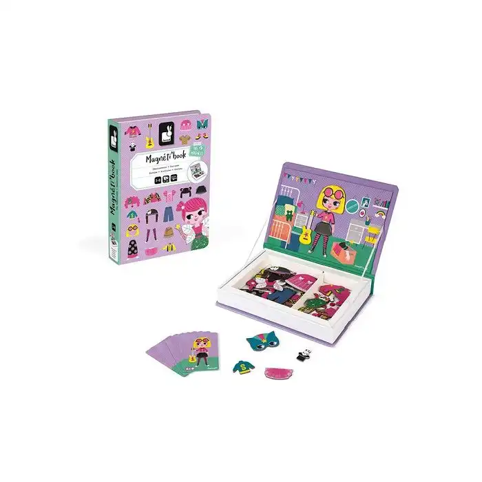 Magneti Book Disfraces Chicas - Janod - Comparador de precios