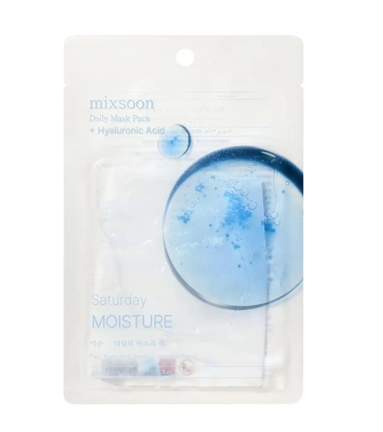 Mixsoon - Mascarilla facial Saturday MOISTURE - Mixsoon - Comparador de precios