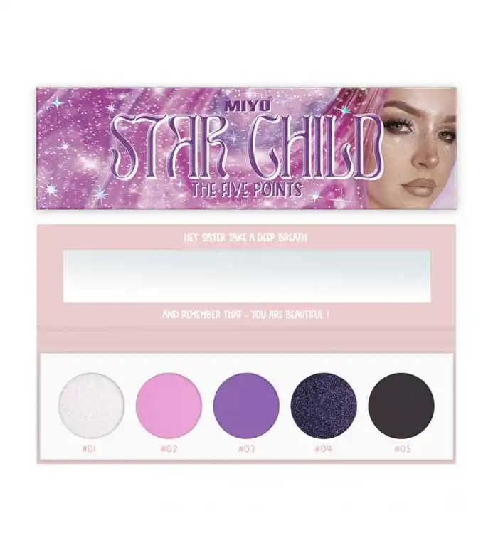 Miyo - Paleta de sombras Five Points - 31: Star Child - MIYO - Comparador de precios
