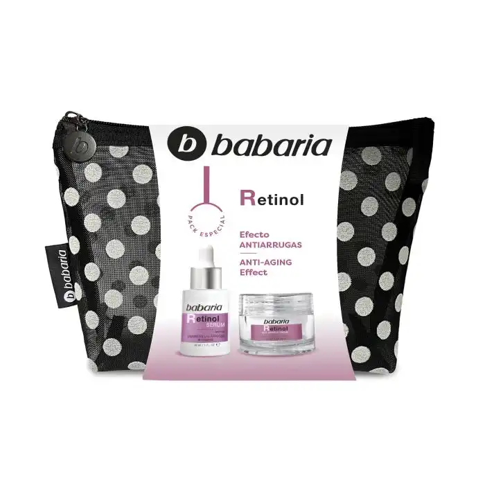 Neceser Tratamiento Facial Antiarrugas con Retinol 80 ml - Babaria - Comparador de precios