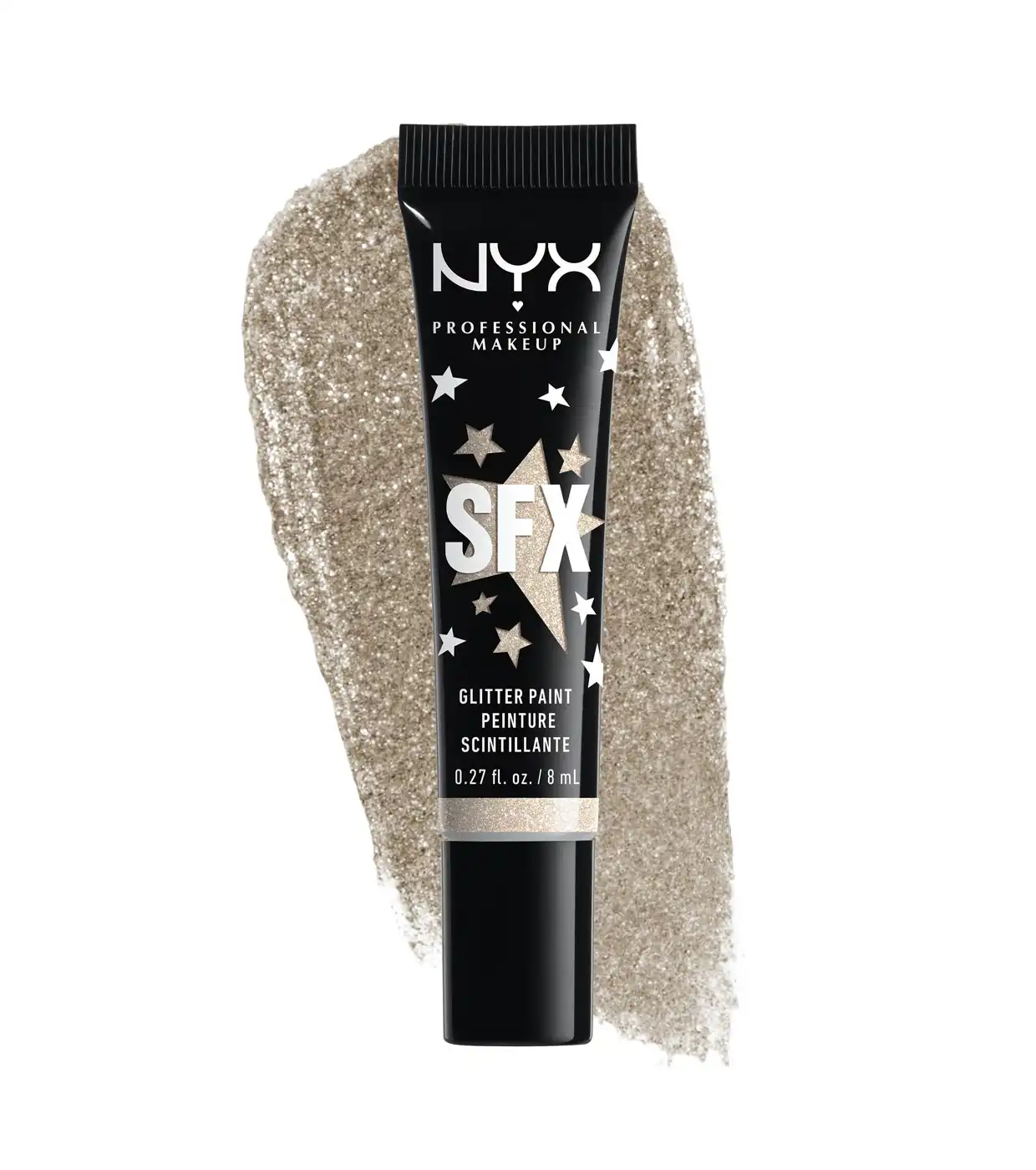 Nyx Professional Makeup - SFX Glitter Face & Eye Paint - 01: Graveyard Glam - NYX Professional Makeup - Comparador de precios