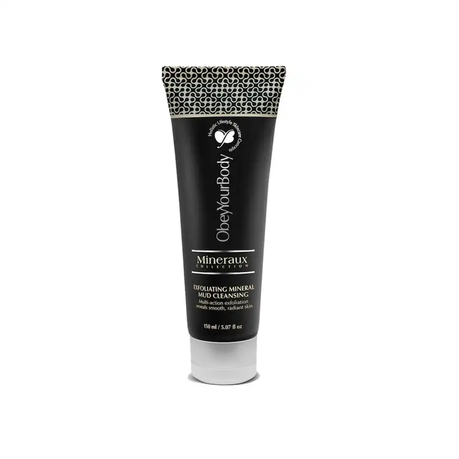 Obey Your Body  Limpiador de Barro Mineral Exfoliante, 150 ml - Obey Your Body - Comparador de precios