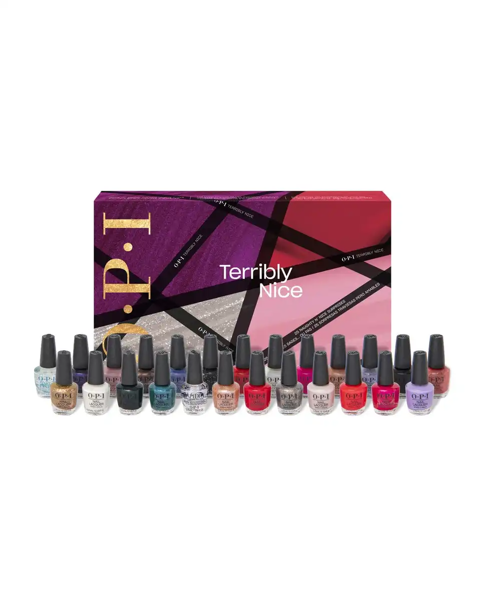 OPI - Calendario Adviento 25 mini esmaltes de uñas Nail Lacquer Colección Terribly Nice OPI. - OPI - Comparador de precios