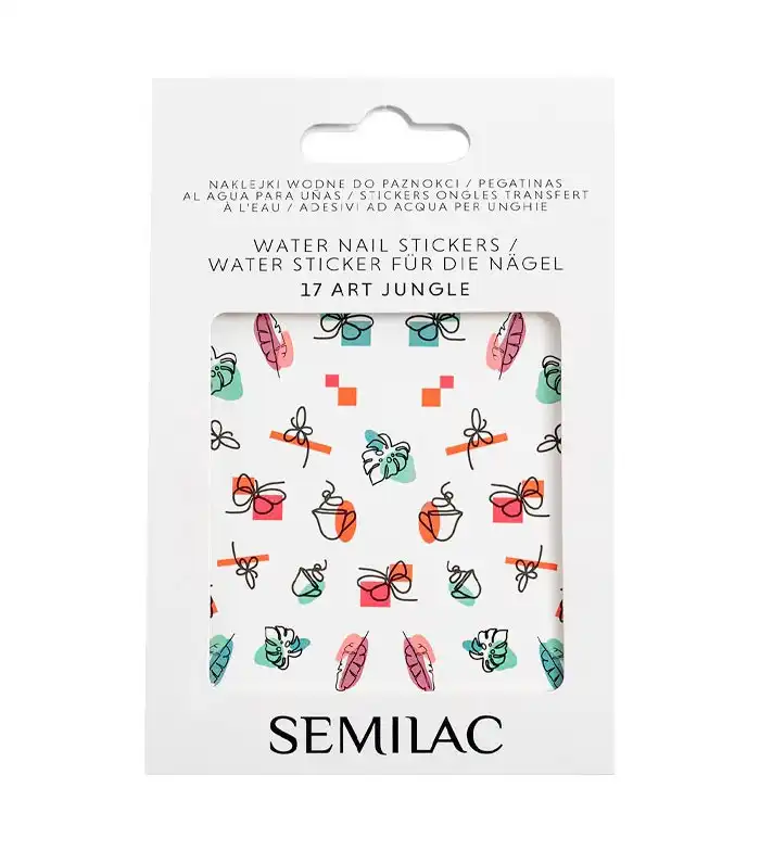 Semilac - Stickers al agua para uñas - 17: Art Jungle - SEMILAC - Comparador de precios