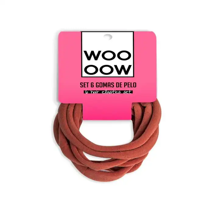 Set 6 Gomas de Pelo - Woo oow - Comparador de precios