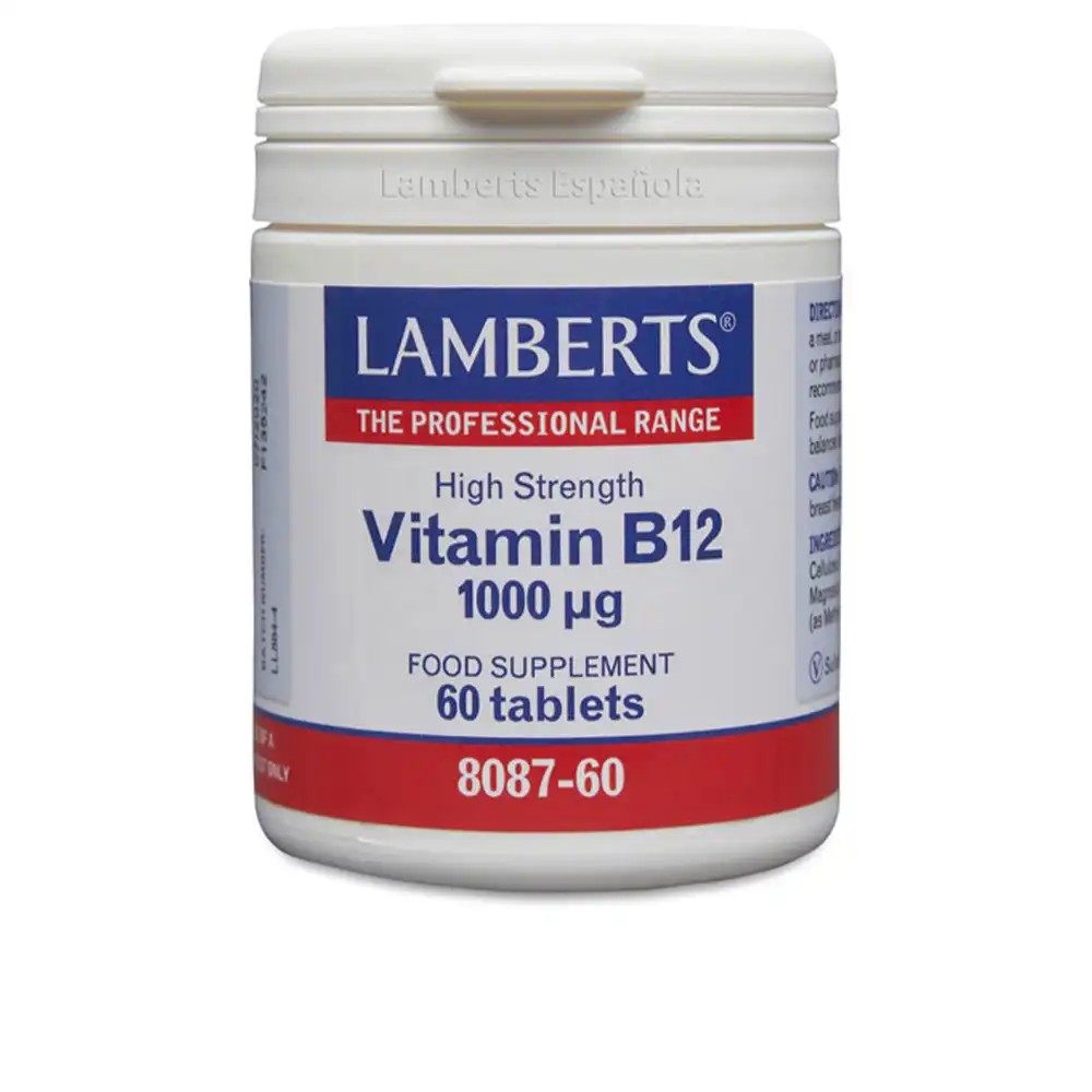 Vitamina B12 1000/Ug 60 Tabs - Lamberts - Comparador de precios