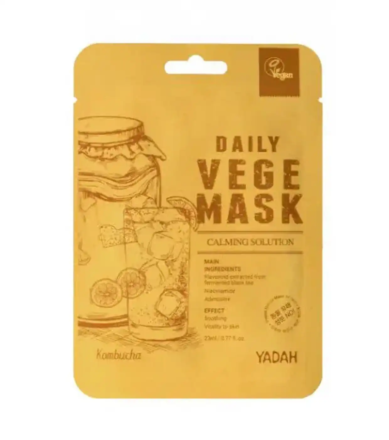 Yadah - Mascarilla kombucha Daily Vege - Yadah - Comparador de precios