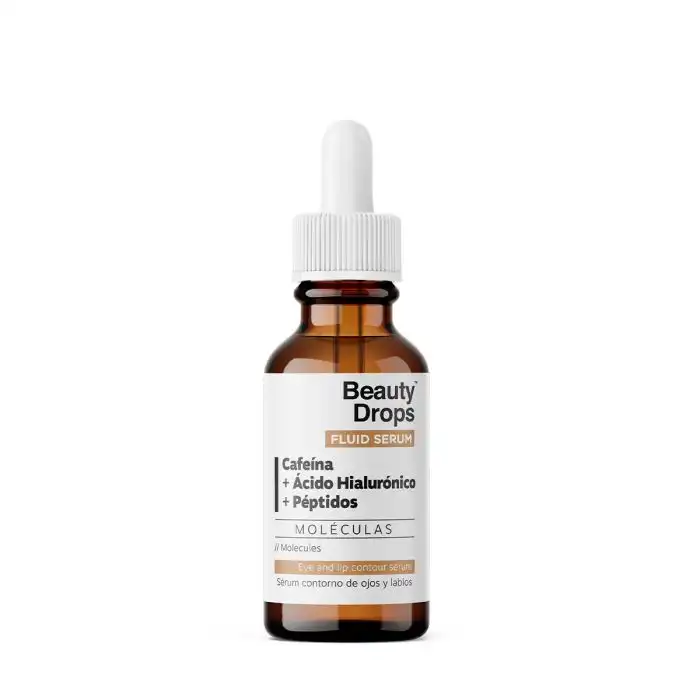 ¡27% DTO! Sérum Contorno de Ojos y Labios con Cafeína + Ácido Hialurónico + Péptidos 30 ml - Beauty Drops - Comparador de precios