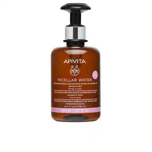 AGUA MICELAR LIMPIADORA rostro y ojos Elimina el maquillaje y las impurezas Agua micelar - Apivita - Comparador de precios