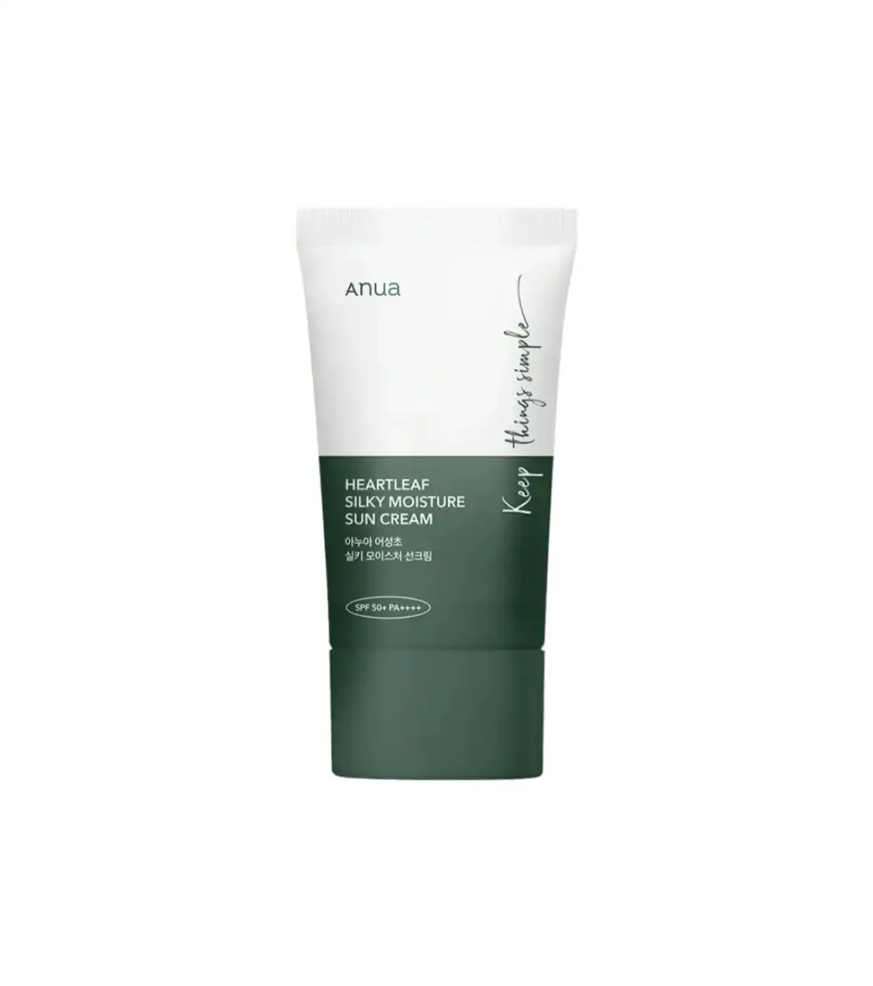 Anua - Protector solar facial Heartleaf Silky Moisture SPF50+ PA++++ - Anua - Comparador de precios