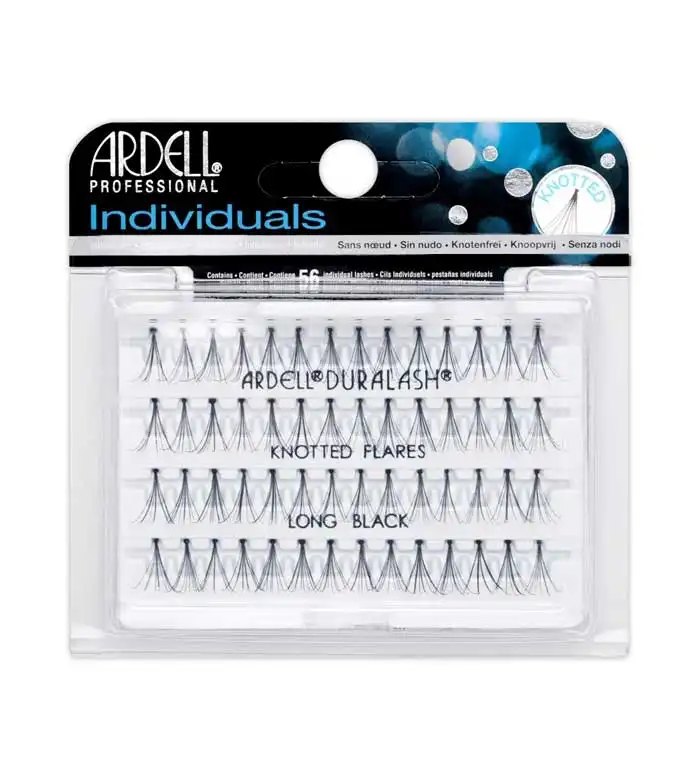 Ardell - Pestañas postizas Individuales Duralash - Knotted Flares: Long Black - Ardell - Comparador de precios