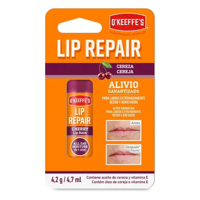 Bálsamo Labial Reparador Cereza 4.7 ml - OKeeffeS - Comparador de precios