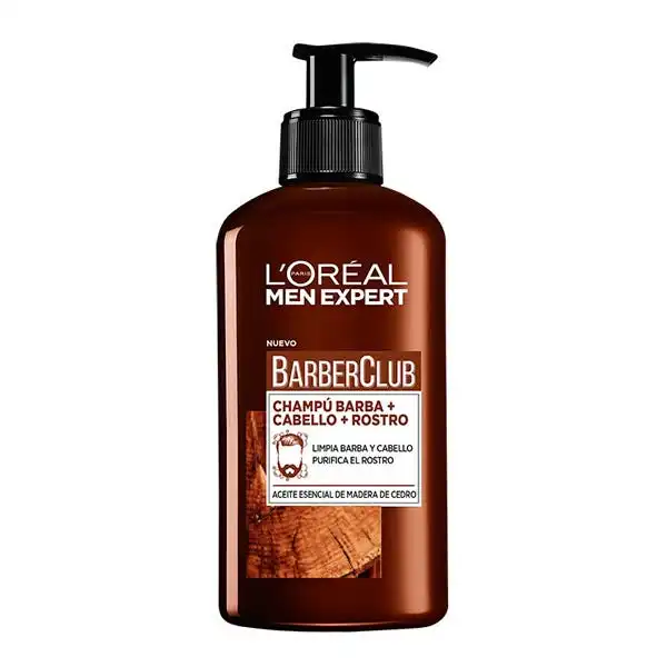 Barberclub Men Expert Champú Barba + Cabello + Rostro - LOreal Men Expert - Comparador de precios