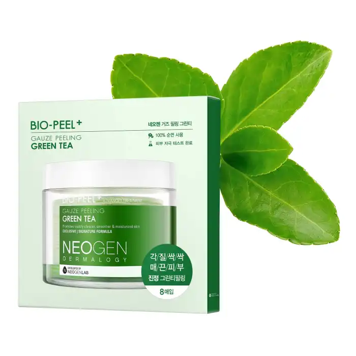 Bio-Peel+ Green Tea Almohadillas Exfoliantes 75 ml - Neogen - Comparador de precios