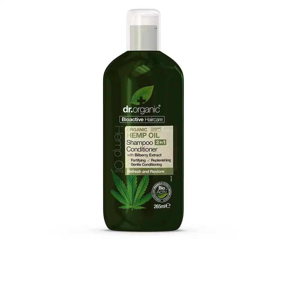 Bioactive Organic aceite de cáñamo champú acondicionador 265 ml - Dr. Organic - Comparador de precios