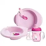 Chicco Set de Comida Chicco Rosa 6m+, 1 un - Chicco - Comparador de precios