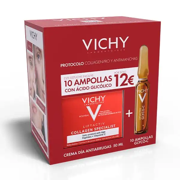 Cofre Collagen Specialist + Gylco-C - Vichy - Comparador de precios