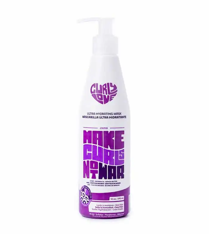 Curly Love - Mascarilla ultra hidratante - Miel, Aceite Baobab y Manteca Mango 290ml - CURLY LOVE - Comparador de precios
