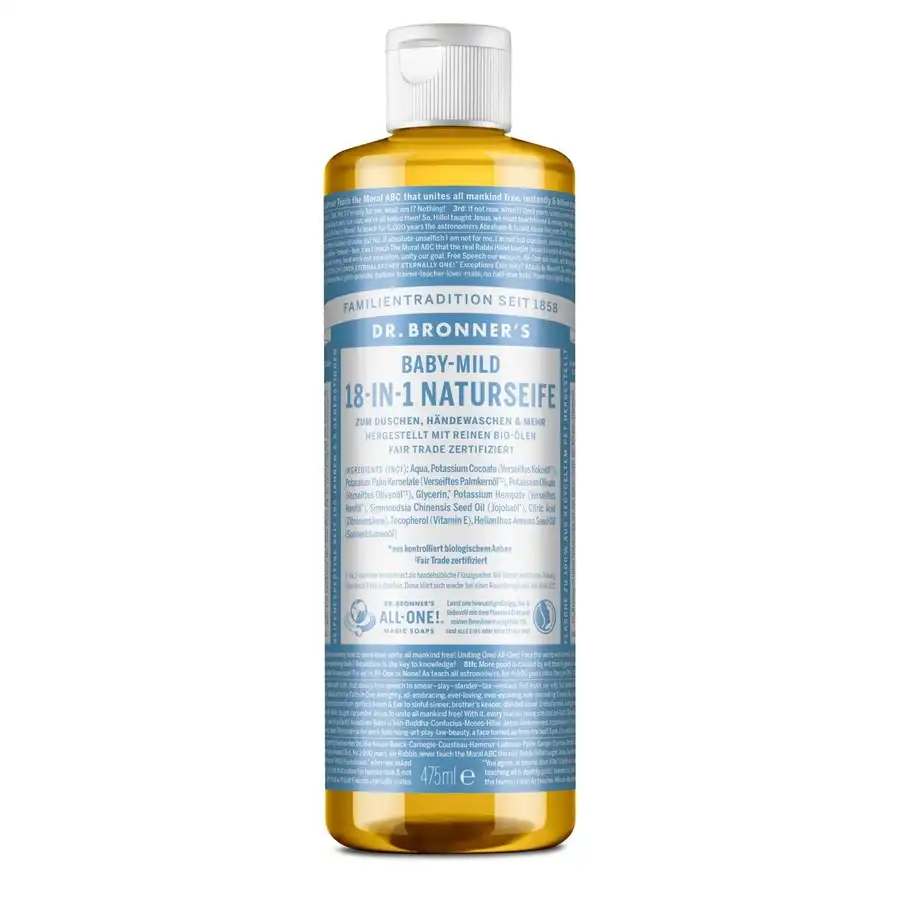Dr. Bronner's - Baby-Mild 18-in-1 Natural Geles y jabones para bebé 475 ml unisex - Dr. Bronners - Comparador de precios