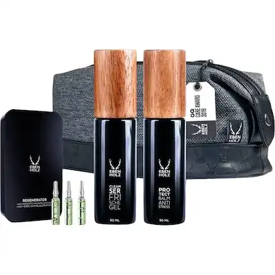 EBENHOLZ Skincare Set de regalo Cleanser Fresh Gel 90 ml + Protect Balm Anti Stress 90 ml + Regenerator Ampoules 7 x 2 ml + Toilet Bag 1.0 pieces - EBENHOLZ Skincare - Comparador de precios