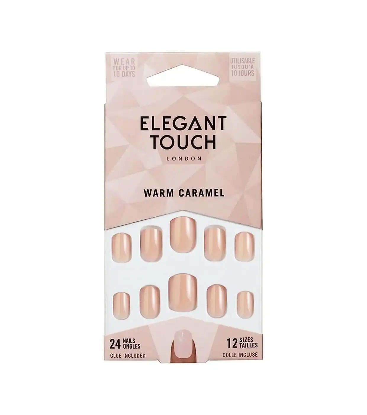 Elegant Touch - Uñas postizas Colour Nails - Warm Caramel - Elegant Touch - Comparador de precios