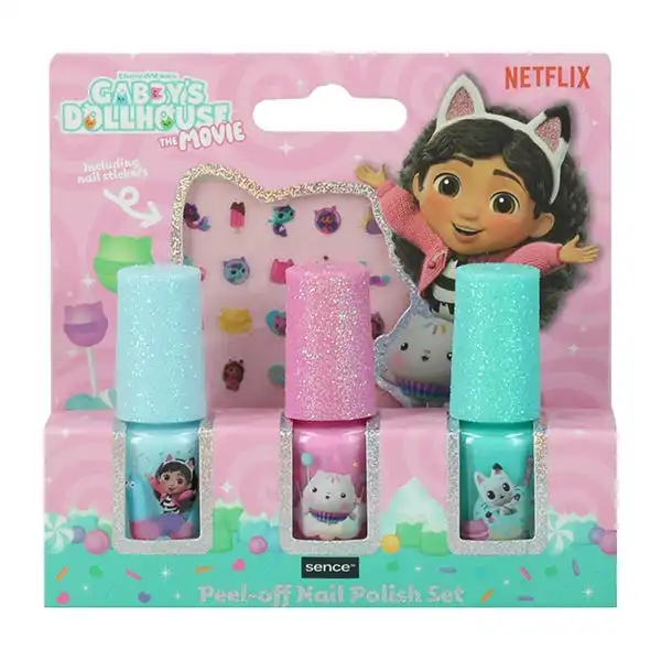 Gabby's Dollhouse Nail Polish & Stickers Set - Disney - Comparador de precios
