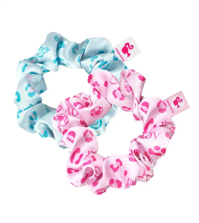 GLOV - *Barbie* - Pack de 2 coleteros scrunchie - Talla S - Glov - Comparador de precios