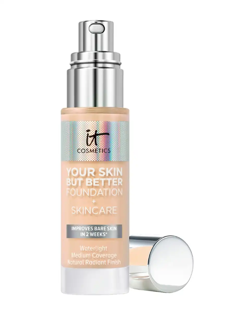 IT Cosmetics - Base De Maquillaje Cobertura Media Your Skin But Better Foundation + Skincare - IT Cosmetics - Comparador de precios