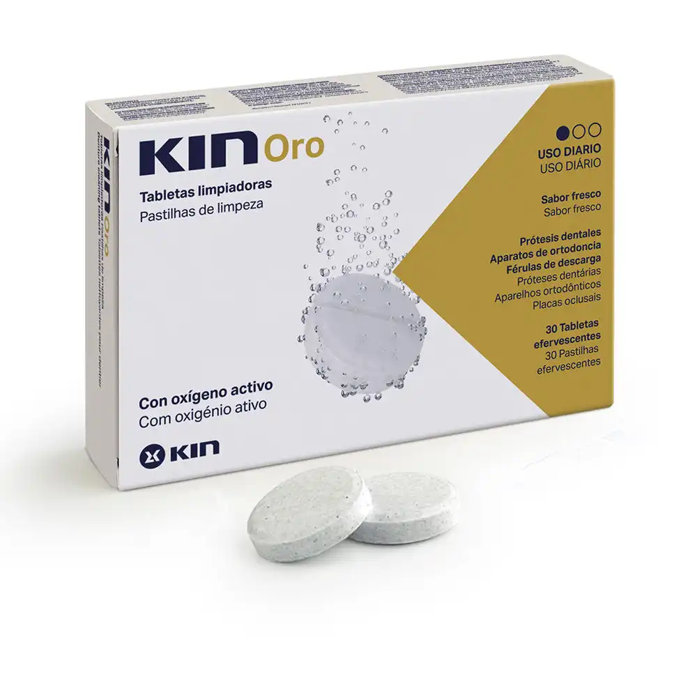 Kin Oro tabletas limpiadoras 30 u - Kin - Comparador de precios