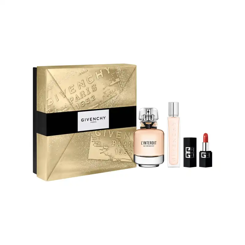 L'interdit Eau De Parfum 50 Ml + Travel Spray 12.5 Ml + Mini Pintalabios - Givenchy - Comparador de precios