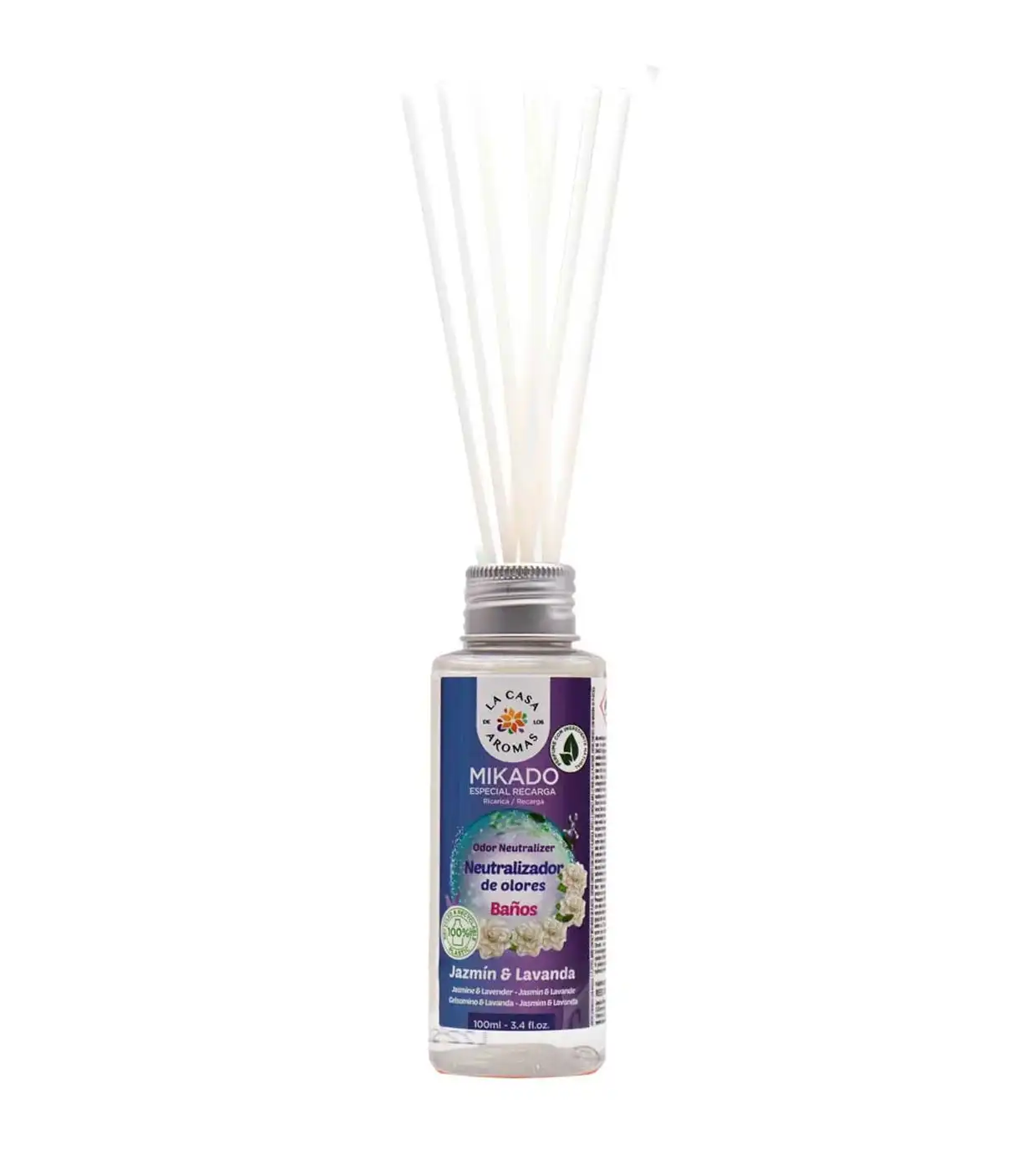 La Casa de los Aromas - Recarga para mikado 100ml - Jazmín y Lavanda - La Casa de los Aromas - Comparador de precios