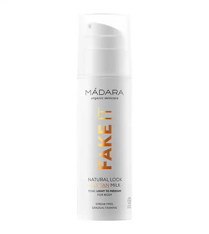 Mádara - *Fake It* - Loción corporal autobronceadora Natural Look - Light to Medium - Mádara - Comparador de precios