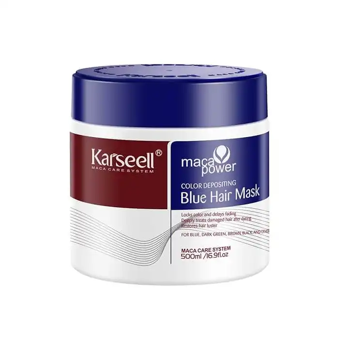 Mascarilla Capilar Pigmentante Azul 500 ml - Karseell - Comparador de precios