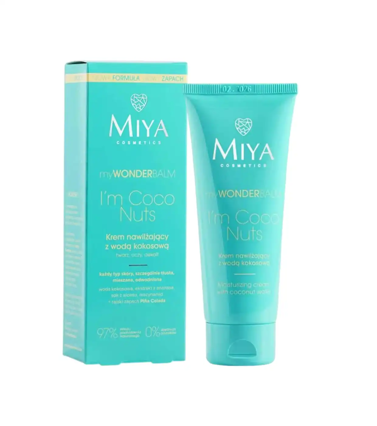 Miya Cosmetics - Crema facial hidratante MyWONDERBALM - I’m Coco Nuts - Miya Cosmetics - Comparador de precios