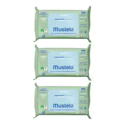 Mustela Pack Toallitas Limpiadoras 180 und - Mustela - Comparador de precios