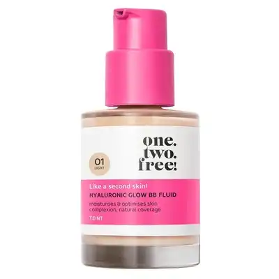 one.two.free! One Two Free Hyaluronic Glow BB Fluid Light, 30 ml - one.two.free! - Comparador de precios