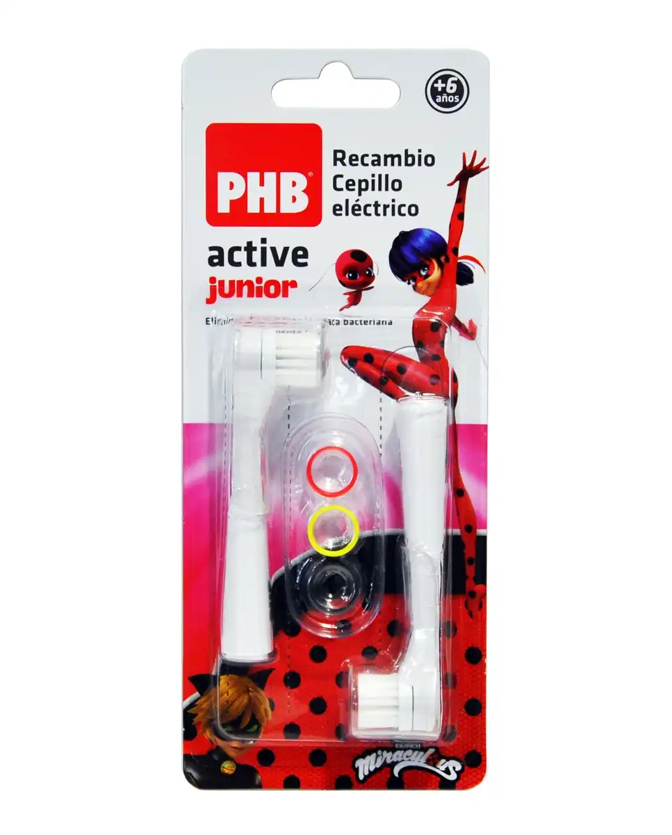 PHB - Recambios De Cepillo Dental Eléctrico Active Junior - PHB - Comparador de precios