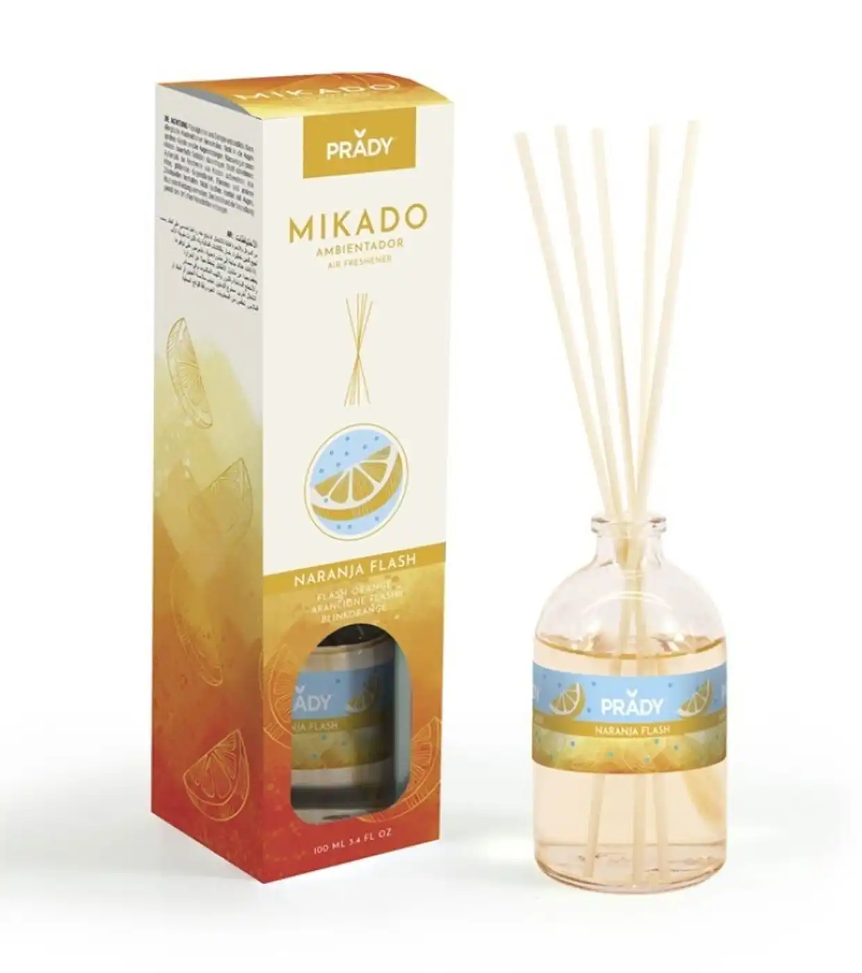 Prady - Ambientador Mikado - Naranja Flash - PRADY - Comparador de precios