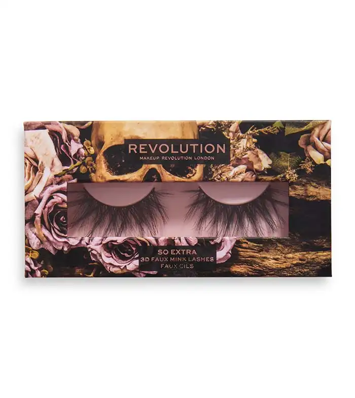 Revolution - *Halloween* - Pestañas postizas 3D Faux Mink Lashes - So Extra - Makeup Revolution - Comparador de precios