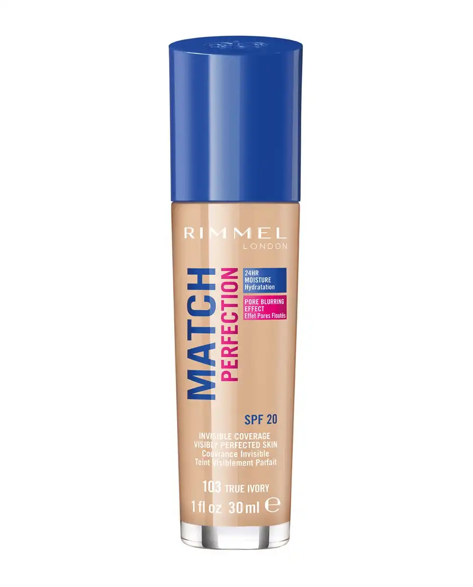 Rimmel - Base De Maquillaje Match Perfection Foundation - Rimmel - Comparador de precios