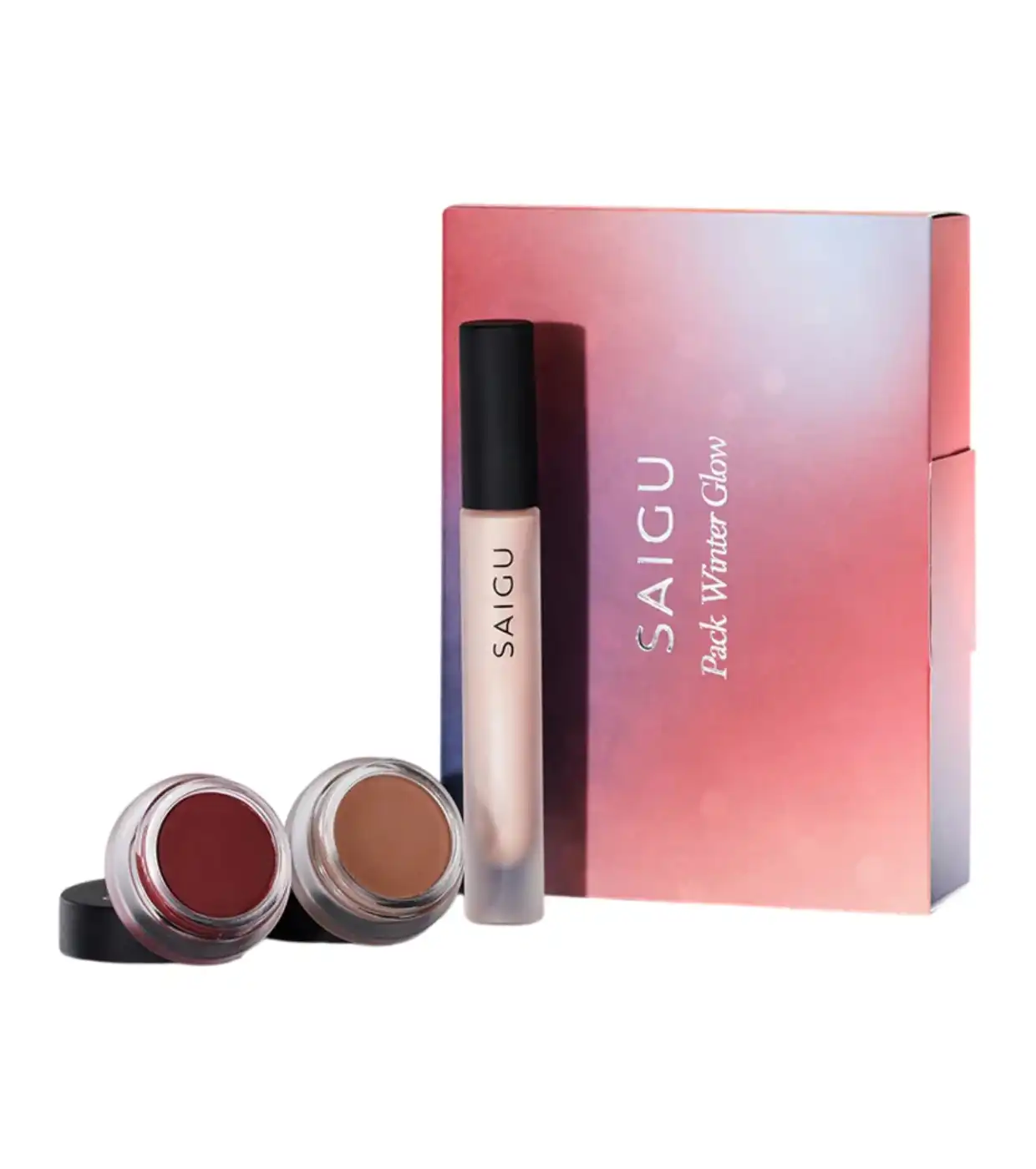 Saigu Cosmetics - Pack Winter Glow - Arya + Viena + Bronzer - Saigu Cosmetics - Comparador de precios