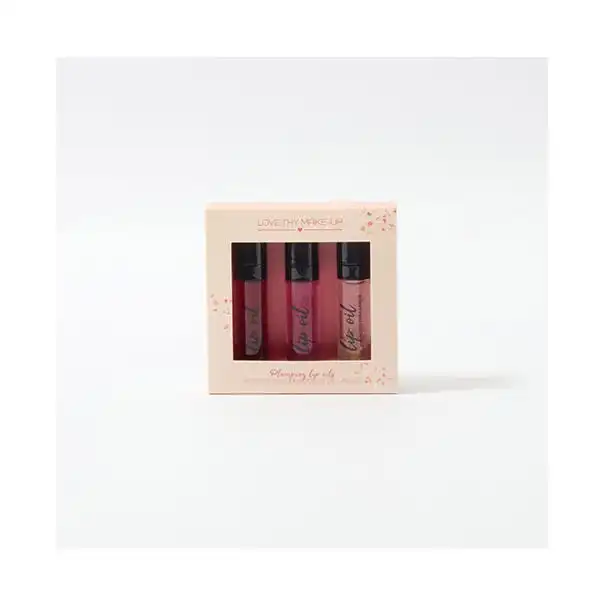 Set Plumping Lip Oils Everyday - LOVE THY MAKE-UP - Comparador de precios