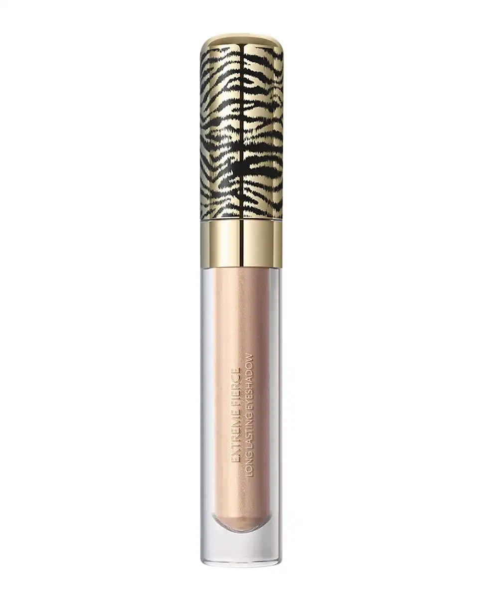 Sombra de ojos líquida de larga duración (12 horas) Just Cavalli X Kiko Milano Extreme Fierce Long Lasting Eyeshadow 01 Golden Roar - Kiko Milano - Comparador de precios