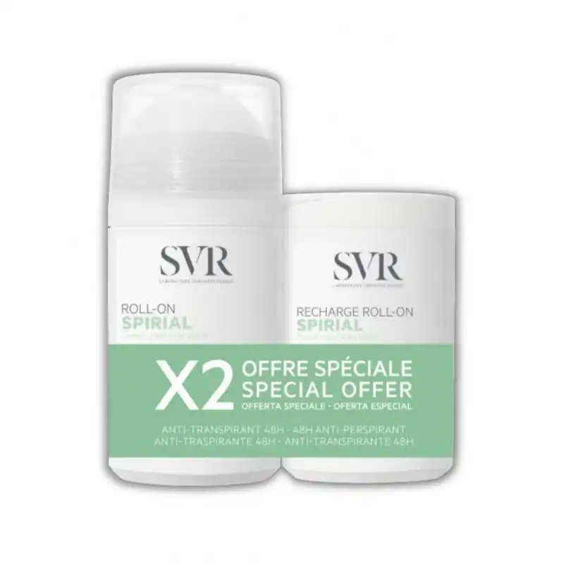 Spirial duo roll on 50ml + recarca 50ml - Svr - Comparador de precios