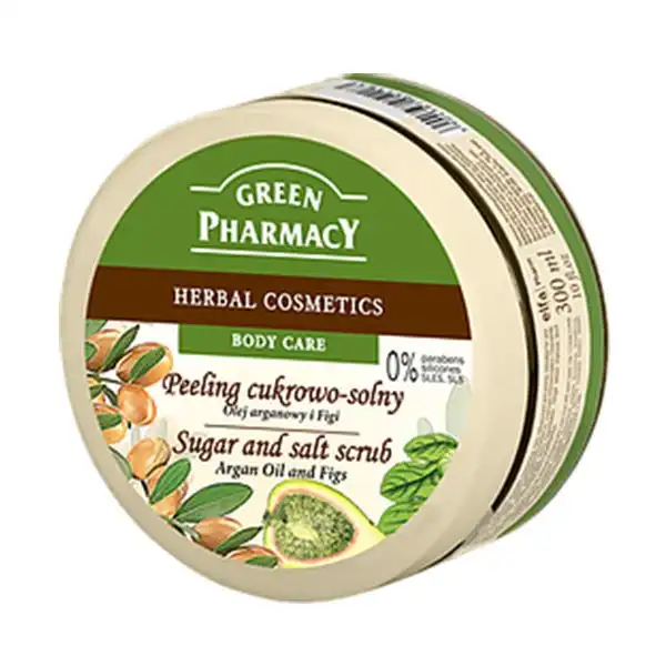 Sugar And Salt Scrub Argan Oil And Figs - Green Pharmacy - Comparador de precios